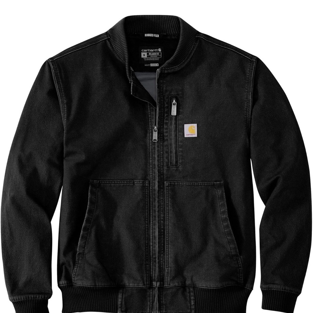Carhartt Men's Classic Black Bomber Jacket